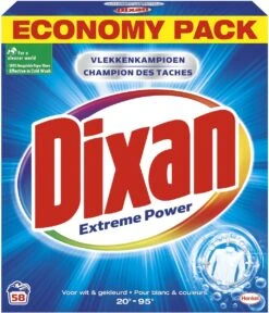 Dixan Extreme Power Waspoeder - Poeder Wasmiddel - 58 Wasbeurten -Wasbenodigdheden Winkel 1030x1200 1