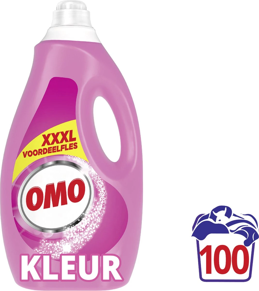 Omo Vloeibaar Wasmiddel Kleur - 100 Wasbeurten - Grootverpakking 5 Omo Vloeibaar Wasmiddel Kleur - 100 Wasbeurten - Grootverpakking - Afbeelding 3
