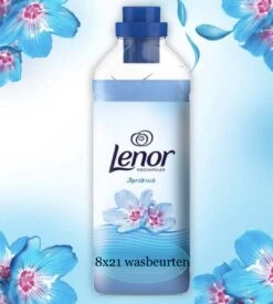 LENOR APRILFRIS WASVERZACHTER -8X21 WASBEURTEN-ST 525ML -Wasbenodigdheden Winkel 1078x1200