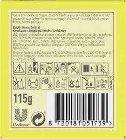 Robijn Zwitsal - Home Geurkaars - 115 Gram -Wasbenodigdheden Winkel 1090x1200 1