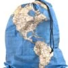 Kikkerland Waszak Voor Op Reis - Wereldkaart Print - Voor Je Vuile Was - Laundry Bag - Travel Accessoire - 17x10 Cm -Wasbenodigdheden Winkel 1103x1200 1