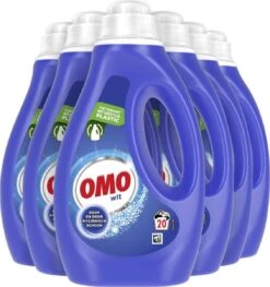 Omo Wit Vloeibaar Wasmiddel - 6 X 20 Wasbeurten - Voordeelverpakking 16 Omo Wit Vloeibaar Wasmiddel - 6 X 20 Wasbeurten - Voordeelverpakking -Wasbenodigdheden Winkel 1129x1200
