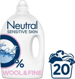 Neutral Vloeibaar Fijnwasmiddel - Wol & Fijn - 2 X 20 Wasbeurten -Wasbenodigdheden Winkel 1139x1200 2