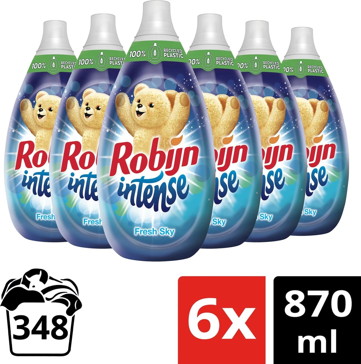 Robijn Wasverzachter Sky Voordeelverpakking 6 X 870ml 3 Robijn Wasverzachter Sky Voordeelverpakking 6 X 870ml
