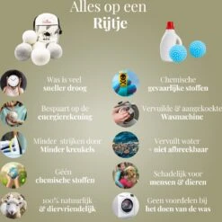 Goodlifehacks Originele XL 6 Stuks Drogerballen - Wasbollen - Wasverzachter - Zero Waste Dryerballs - Duurzaam - Herbruikbare Droogballen - Wit & Grijs - Energie Besparen 18 Goodlifehacks Originele XL 6 Stuks Drogerballen - Wasbollen - Wasverzachter - Zero Waste Dryerballs - Duurzaam - Herbruikbare Droogballen - Wit & Grijs - Energie Besparen -Wasbenodigdheden Winkel 1198x1200 29