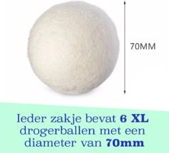 Casa Calma Drogerballen (6 Stuks) - Inclusief Opbergzakje - 100% Natuurlijk Schapenwol - Droger Ballen - Zero Waste Wasverzachter Bollen - Energiebesparend Drogen Met Droogbollen - Dryer Balls - Diervriendelijk & Milieuvriendelijk - Energie Besparen 13 Casa Calma Drogerballen (6 Stuks) - Inclusief Opbergzakje - 100% Natuurlijk Schapenwol - Droger Ballen - Zero Waste Wasverzachter Bollen - Energiebesparend Drogen Met Droogbollen - Dryer Balls - Diervriendelijk & Milieuvriendelijk - Energie Besparen -Wasbenodigdheden Winkel 1200x1090 2