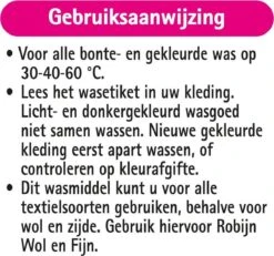 Robijn Color Pink Sensation Vloeibaar Wasmiddel 60 Wasbeurten -Wasbenodigdheden Winkel 1200x1121