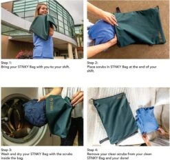 STNKY Pro Edition - Wasbare Sport, Reis- En Wastas - Groen - 13 Liter - Geurloos 17 STNKY Pro Edition - Wasbare Sport, Reis- En Wastas - Groen - 13 Liter - Geurloos -Wasbenodigdheden Winkel 1200x1129 5