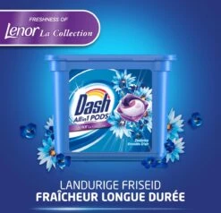 Dash All In 1 Wasmiddel Pods - Oceaanrust Wascapsules - Voordeelverpakking 3 X 40 Wasbeurten 16 Dash All In 1 Wasmiddel Pods - Oceaanrust Wascapsules - Voordeelverpakking 3 X 40 Wasbeurten -Wasbenodigdheden Winkel 1200x1156 1