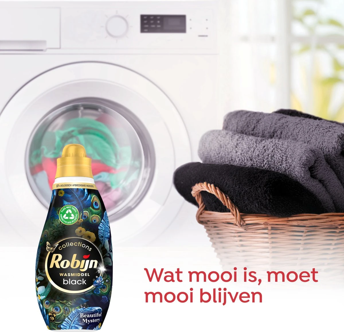 Robijn Klein & Krachtig Collections Beautiful Mystery Vloeibaar Wasmiddel - 8 X 19 Wasbeurten - Voordeelverpakking 6 Robijn Klein & Krachtig Collections Beautiful Mystery Vloeibaar Wasmiddel - 8 X 19 Wasbeurten - Voordeelverpakking - Afbeelding 4