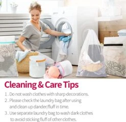 BOTC Waszakken - Wasnetten - Set Van 5 - Bescherm Je Wasgoed En Wasmachine - Transparant -Wasbenodigdheden Winkel 1200x1160 16