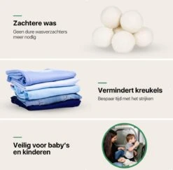 Tenify 6 XL Drogerballen + Extra Lavendel Olie - Wasbollen - Duurzaam - Schaapswol - Wasverzachter - Wasdrogerballen - Herbruikbare Droogballen - Energie Besparen -Wasbenodigdheden Winkel 1200x1179 2