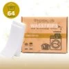 Wasmiddeldoekjes - Ongeparfumeerd Wasstrips 64 Wasbeurten – Wasmiddel Wasdoekjes - Natuurlijke Wasverzachter – Vegan – Zero Waste -Wasbenodigdheden Winkel 1200x1190