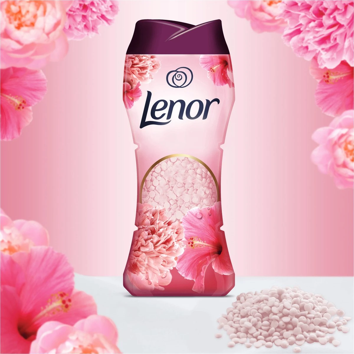 Lenor Pioenroos En Hibiscus Parels - In-Wash Geurbooster - Voordeelverpakking 6 X 15 Wasbeurten 9 Lenor Pioenroos En Hibiscus Parels - In-Wash Geurbooster - Voordeelverpakking 6 X 15 Wasbeurten - Afbeelding 7