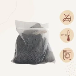 Orange85 Waszakken - 2 Stuks - Ritssluiting - Wit - 50x40 Cm - Polyester -Wasbenodigdheden Winkel 1200x1200 1347