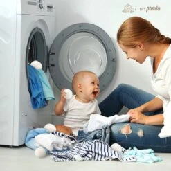 Merkloos Droger Ballen XL 8 Stuks – Zero Waste Dryer Balls - Duurzaam – Wasverzachter – Herbruikbare Drogerballen – Droogt De Was Sneller – Tiny Panda -Wasbenodigdheden Winkel 1200x1200 1440