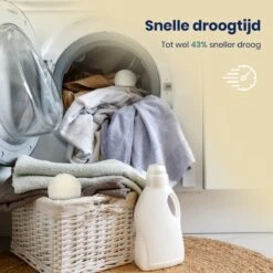 Wooly Drogerballen - 6 Wasdroger Ballen - Duurzaam - Wol - Herbruikbare Wasballen - Wasbol - Wasverzachter -Wasbenodigdheden Winkel 1200x1200 1449