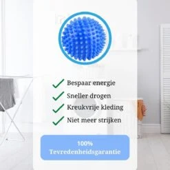 Wasdroger Ballen - Wasbol - Droogballen - Wasbal - Wasballen - Drogerballen - Wasballen Voor Wasmachine - 4 Stuks -Wasbenodigdheden Winkel 1200x1200 1487