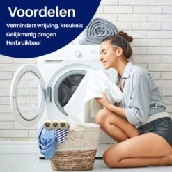 Drogerballen 6 Stuks - Wasbol - Droogballen - Herbruikbare Wasbollen - Wasverzachter - Wasdrogerballen - Doseerbol -Wasbenodigdheden Winkel 1200x1200 1495