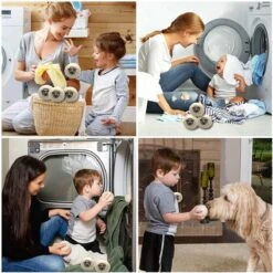 Drogerballen 6 Stuks - Wasbol - Droogballen - Herbruikbare Wasbollen - Wasverzachter - Wasdrogerballen - Doseerbol -Wasbenodigdheden Winkel 1200x1200 1497