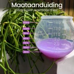 BluGo Doseerbol 2 Stuks - Wasbollen - Doseerdop - Drogerballen - Wasballen - Wasmiddel - Herbruikbaar - Maataanduiding - 150ml -Wasbenodigdheden Winkel 1200x1200 1499