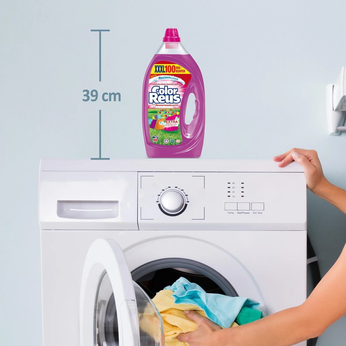 Color Reus Gel Vloeibaar Wasmiddel - Gekleurde Was - Voordeelverpakking - 100 Wasbeurten 7 Color Reus Gel Vloeibaar Wasmiddel - Gekleurde Was - Voordeelverpakking - 100 Wasbeurten - Afbeelding 5