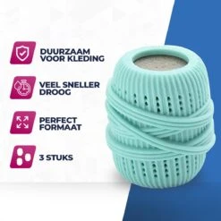 Roegaarden Drogerballen - Droogballen - Met Spons - Duurzaam - Sneller Droog -Wasbenodigdheden Winkel 1200x1200 1525