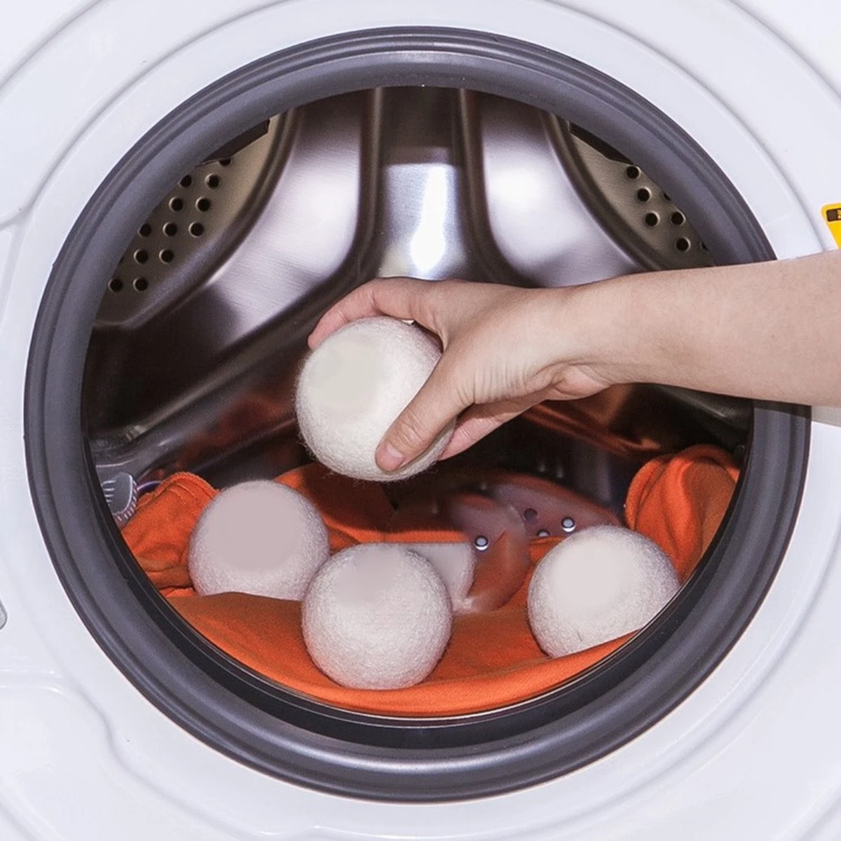 Drogerballen - Droogballen 6 Stuks XL - Herbruikbare Wasdrogerballen - Duurzaam - Energiebesparend 5 Drogerballen - Droogballen 6 Stuks XL - Herbruikbare Wasdrogerballen - Duurzaam - Energiebesparend - Afbeelding 3