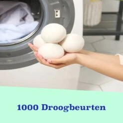Casa Calma Drogerballen (6 Stuks) - Inclusief Opbergzakje - 100% Natuurlijk Schapenwol - Droger Ballen - Zero Waste Wasverzachter Bollen - Energiebesparend Drogen Met Droogbollen - Dryer Balls - Diervriendelijk & Milieuvriendelijk - Energie Besparen 16 Casa Calma Drogerballen (6 Stuks) - Inclusief Opbergzakje - 100% Natuurlijk Schapenwol - Droger Ballen - Zero Waste Wasverzachter Bollen - Energiebesparend Drogen Met Droogbollen - Dryer Balls - Diervriendelijk & Milieuvriendelijk - Energie Besparen -Wasbenodigdheden Winkel 1200x1200 1545