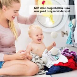 Droger Ballen Wol - Wasdroger Herbruikbare Wollen Droger Ballen - Droogballen Voor Snellere Droogtijd- Set 6 Stuks - Swilix -Wasbenodigdheden Winkel 1200x1200 1557
