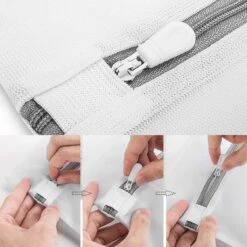 ForDig Wasnet Waszakjes (5 Stuks) Voor Lingerie En Fijne Was - Geschikt Voor Wasmachine - Met Rits - Wit -Wasbenodigdheden Winkel 1200x1200 1637