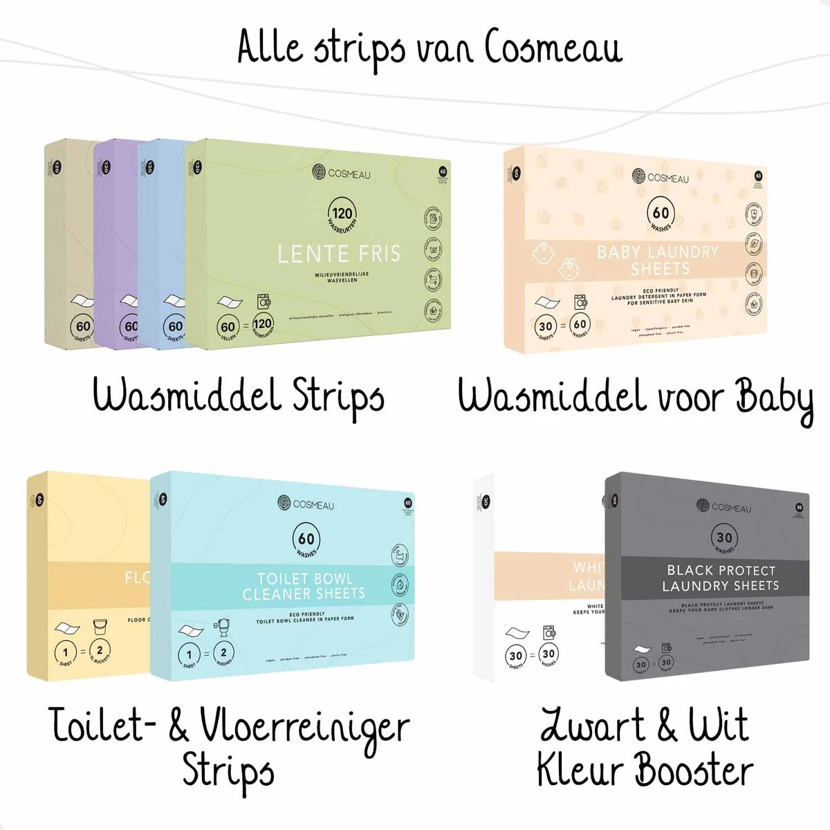 Cosmeau Wasstrips 120 Wasbeurten Lavendel Wasmiddel Wasvellen Wasdoekjes Detergent Sheets Eco Laundry Strips - Plasticvrij Biologisch Eco 17 Cosmeau Wasstrips 120 Wasbeurten Lavendel Wasmiddel Wasvellen Wasdoekjes Detergent Sheets Eco Laundry Strips - Plasticvrij Biologisch Eco - Afbeelding 15
