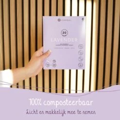 Cosmeau Wasstrips 20 Wasbeurten Lavendel Wasmiddel Wasvellen Wasdoekjes Detergent Sheets Eco Laundry Strips Proefpakket - Plasticvrij Biologisch -Wasbenodigdheden Winkel 1200x1200 267