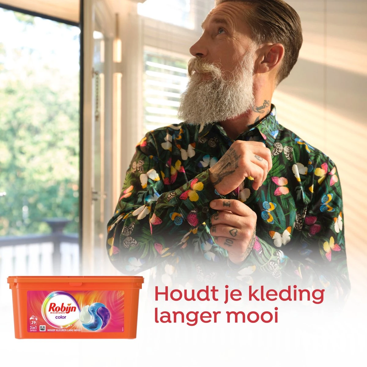 Robijn Color 3 In 1 Wascapsules - 3 X 29 Wasbeurten - Halfjaarbox 8 Robijn Color 3 In 1 Wascapsules - 3 X 29 Wasbeurten - Halfjaarbox - Afbeelding 6