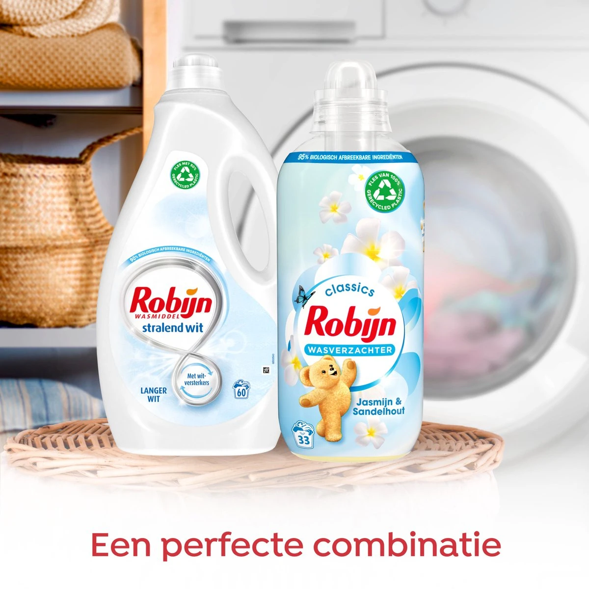 Robijn Stralend Wit Vloeibaar Wasmiddel 60 Wasbeurten 7 Robijn Stralend Wit Vloeibaar Wasmiddel 60 Wasbeurten - Afbeelding 5