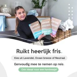 Zense Eco Wasmiddel Wasstrips - 72 Grote Wasbeurten - Ocean Breeze -Wasbenodigdheden Winkel 1200x1200 505