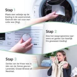 Zense Eco Wasmiddel Wasstrips - 72 Grote Wasbeurten - Ocean Breeze -Wasbenodigdheden Winkel 1200x1200 507