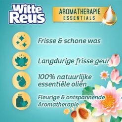 Frisse Reus Power Caps Lotus Amandel Wascapsules - Wasmiddel Capsules - Voordeelverpakking - 8 X 14 Wasbeurten -Wasbenodigdheden Winkel 1200x1200 570