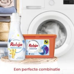 Robijn Stralend Wit 3 In 1 Wascapsules Speciaal Voor De Witte Was - 40 Wasbeurten Kwartaalbox -Wasbenodigdheden Winkel 1200x1200 680