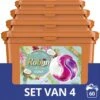 Robijn Kokos 3 In 1 Wascapsules - 4 X 15 Wasbeurten - Voordeelverpakking -Wasbenodigdheden Winkel 1200x1200 826