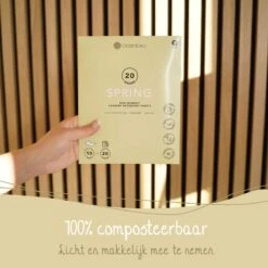 Cosmeau Wasmiddel Wasstrips 20 Wasbeurten Lentefris Wasvellen Wasdoekjes Detergent Sheets Wasdoekjes Proefpakket - Plasticvrij Biologisch Afbreekbaar -Wasbenodigdheden Winkel 1200x1200 917