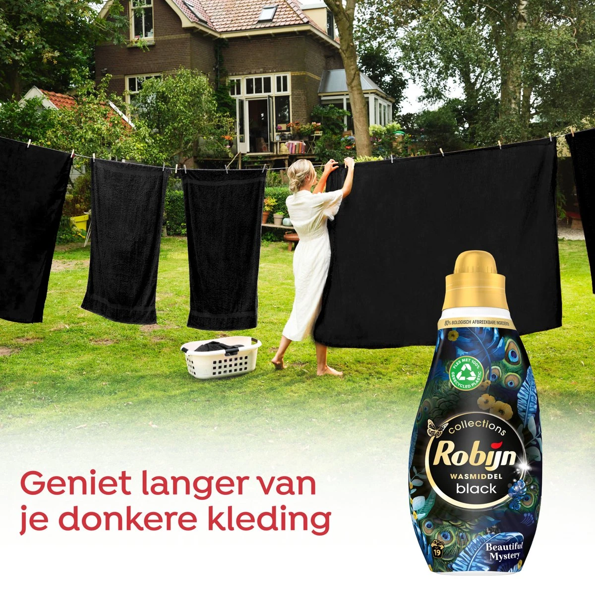 Robijn Klein & Krachtig Collections Beautiful Mystery Vloeibaar Wasmiddel - 8 X 19 Wasbeurten - Voordeelverpakking 8 Robijn Klein & Krachtig Collections Beautiful Mystery Vloeibaar Wasmiddel - 8 X 19 Wasbeurten - Voordeelverpakking - Afbeelding 6