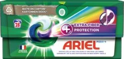 Ariel Wasmiddel Pods + Extra Vezelbescherming - Kleur - 4 X 28 Wasbeurten - Voordeelverpakking -Wasbenodigdheden Winkel 1200x572 5