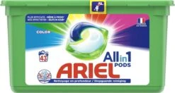 Ariel All In 1 Wasmiddel Pods Kleur Color - 3x43 Wasbeurten - Voordeelverpakking -Wasbenodigdheden Winkel 1200x640 4