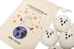 Miki's Goods® XL Wollen Drogerballen 6 Stuks - Panda Wasballen - Duurzaam - Wasbol - 100% Nieuw-Zeelandse Schapenwol - Wasbollen - Herbruikbaar- Droogballen - Snellere Droogtijd - Zuigt Dierenharen Op 13 Miki's Goods® XL Wollen Drogerballen 6 Stuks - Panda Wasballen - Duurzaam - Wasbol - 100% Nieuw-Zeelandse Schapenwol - Wasbollen - Herbruikbaar- Droogballen - Snellere Droogtijd - Zuigt Dierenharen Op -Wasbenodigdheden Winkel 1200x800 12