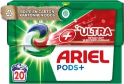 Ariel Wasmiddel Pods +Ultra Vlekverwijderaar - 4 X 20 Wasbeurten Voordeelverpakking -Wasbenodigdheden Winkel 1200x814 1