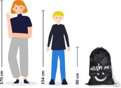 Wonair - Waszak Groot - 60x90cm - Zwart - Met Trekkoord En Draagband -Wasbenodigdheden Winkel 1200x877 1