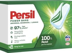 Persil® Persil Power Bars Universal Wasmiddel - Voordeelverpakking - 9 X 16 Wasbeurten -Wasbenodigdheden Winkel 1200x889