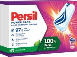 Persil® Persil Power Bars Kleur Wasmiddel - Voordeelverpakking - 9 X 16 Wasbeurten -Wasbenodigdheden Winkel 1200x889 3