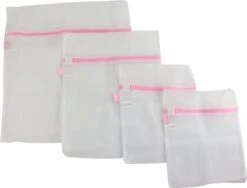 Merkloos Orange85 Waszakken 4 Stuks - 4 Maten - Lingerie - Bh - Schoenen - Schoenen -Wasbenodigdheden Winkel 1200x912 1